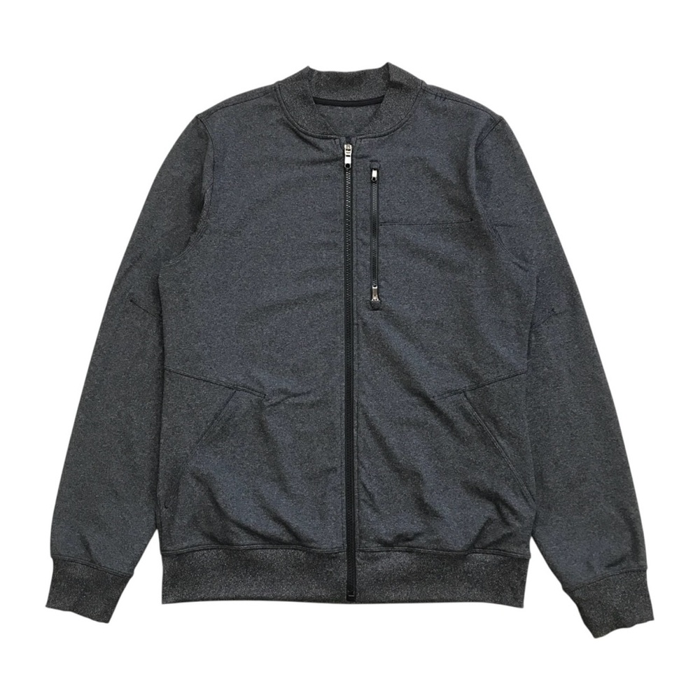 Lululemon Athletica Gray Bomber Jacket - Picture 2 of 3